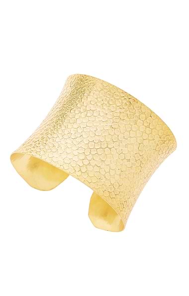Ladies Snake Gold Cuff