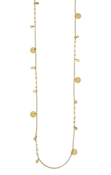 Athens Gold Coin Necklace
