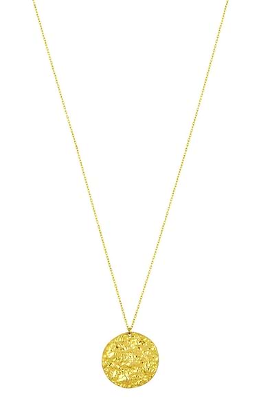 Harmonia Long Gold Coin Necklace