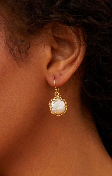 Ashiana London Petite Pearl Earrings