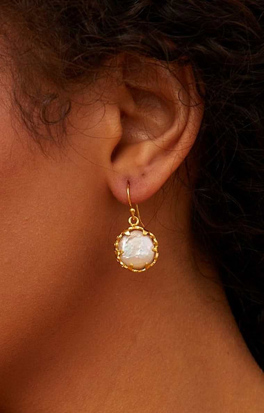 Ashiana London Petite Pearl Earrings