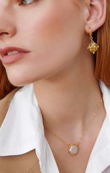 Ashiana London Petite Pearl Necklace