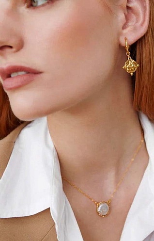 Ashiana London Petite Pearl Necklace