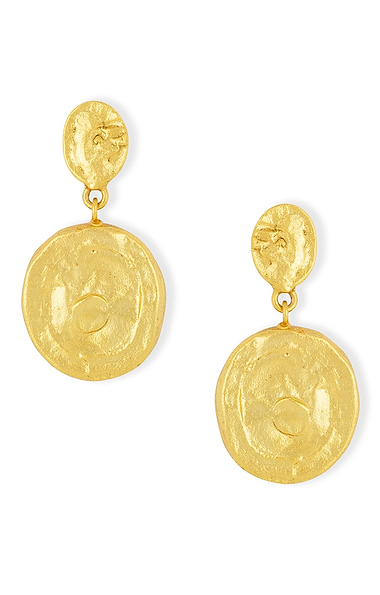 Ashiana London Sunset Coin Earrings
