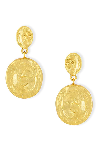 Ashiana London Sunset Coin Earrings