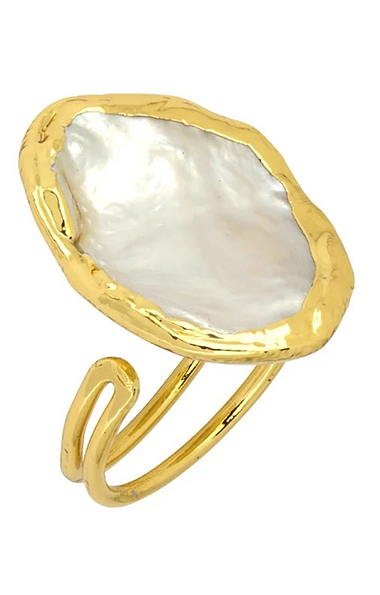 Ladies Ashiana London Leila Pearl Ring