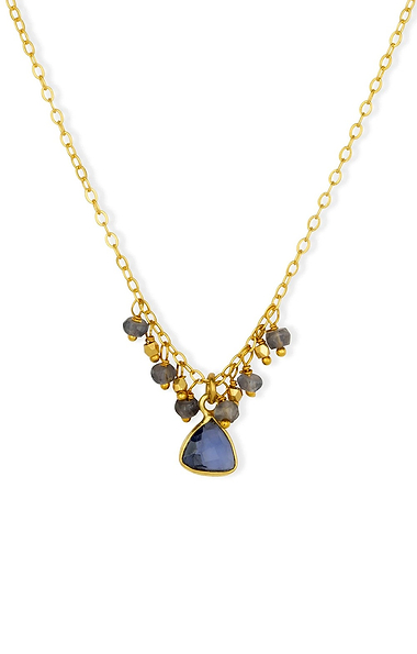 Ashiana London Lacey Iolite Necklace