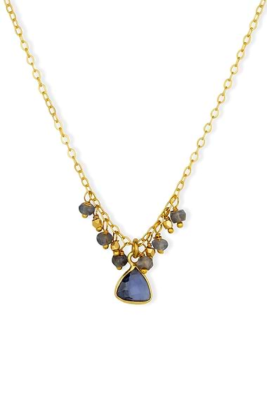 Ashiana London Lacey Iolite Necklace