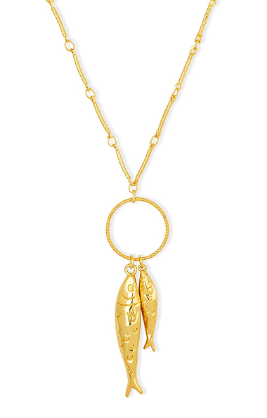 Sardine Long Necklace