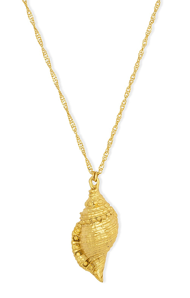Ashiana London Gold Conch Necklace