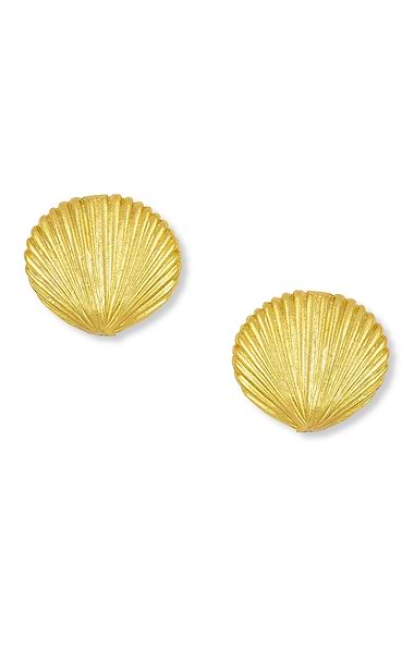 Ashiana London Ariel Shell Earrings