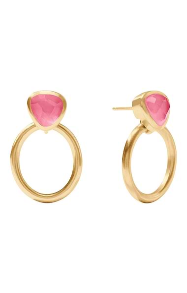 Julie Vos Aquitaine Demi Doorknock Earrings