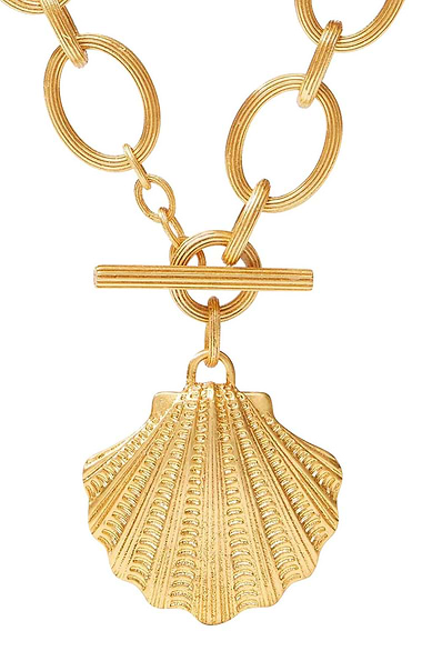 Julie Vos Sanibel Shell Statement Necklace