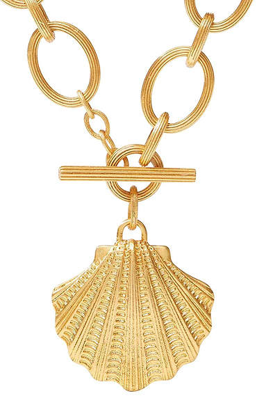 Julie Vos Sanibel Shell Statement Necklace