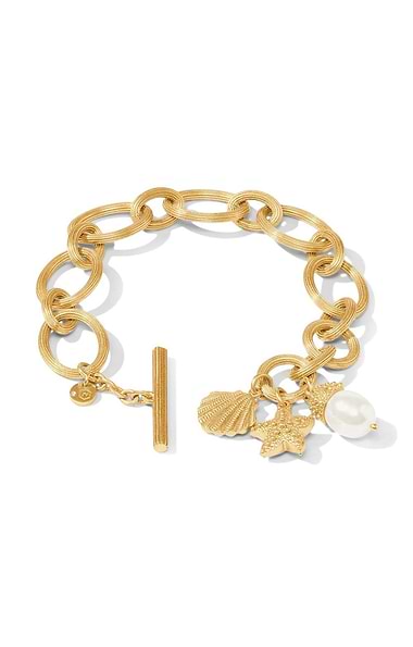 Julie Vos Sanibel Charm Link Bracelet
