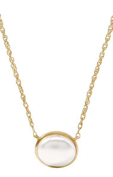 Julie Vos Nassau Solitaire Necklace