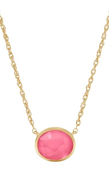 Julie Vos Nassau Solitaire Necklace