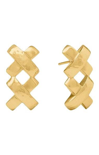 Julie Vos Catalina X Midi Earrings