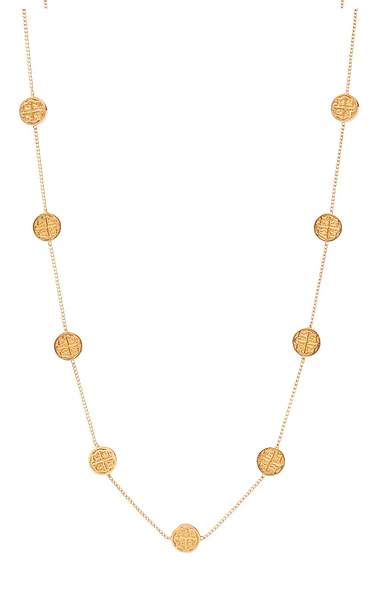 Julie Vos Valencia Delicate Station Necklace