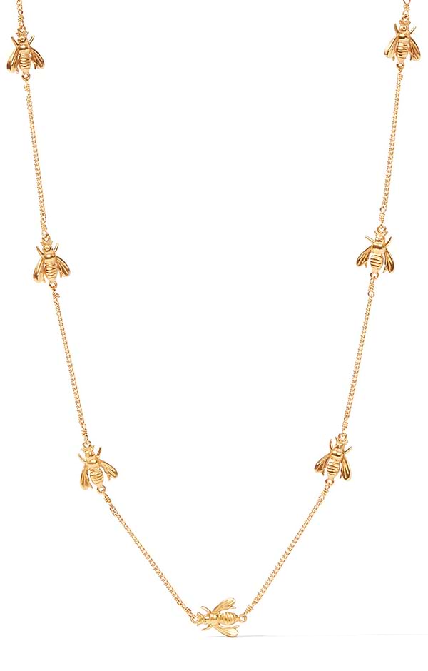 Julie Vos Bee Delicate Necklace