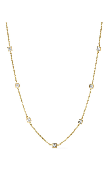 Julie Vos Jolie Delicate Station Necklace