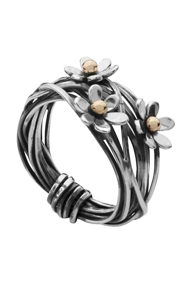 Ladies Scribbles Ring