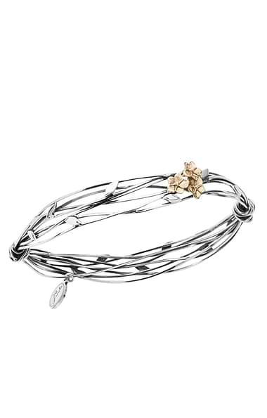 Floral Entwined Bangle