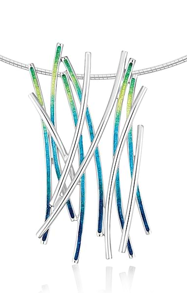 Sheila Fleet Wild Grass Necklace