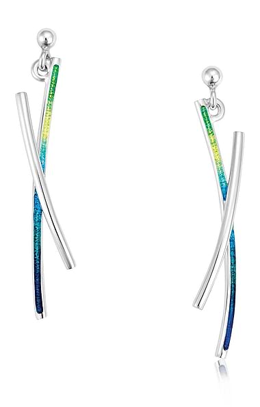 Sheila Fleet Wild Grass Drop Earrings