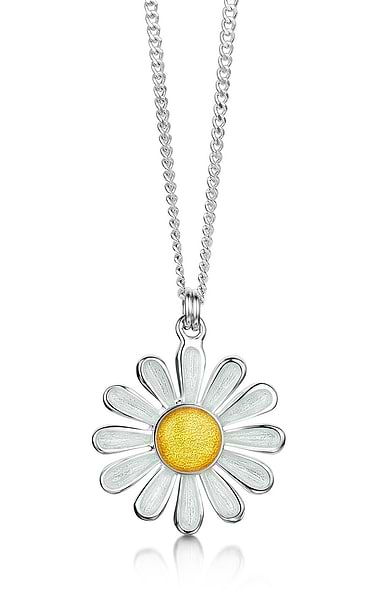 Sheila Fleet Medium Daisy Pendant