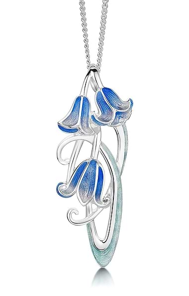 Sheila Fleet Large Bluebell Pendant