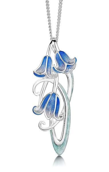 Sheila Fleet Large Bluebell Pendant