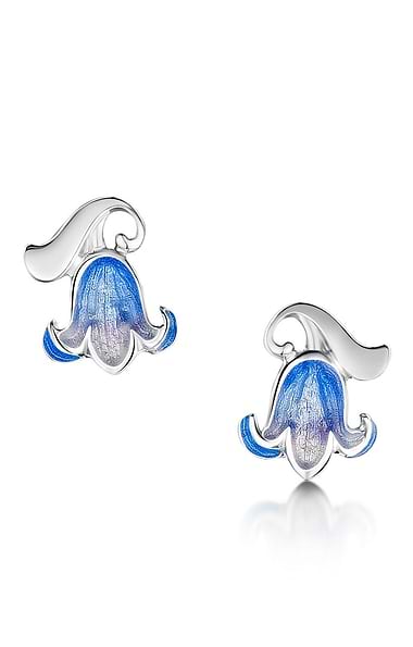 Sheila Fleet Bluebell Stud Earrings