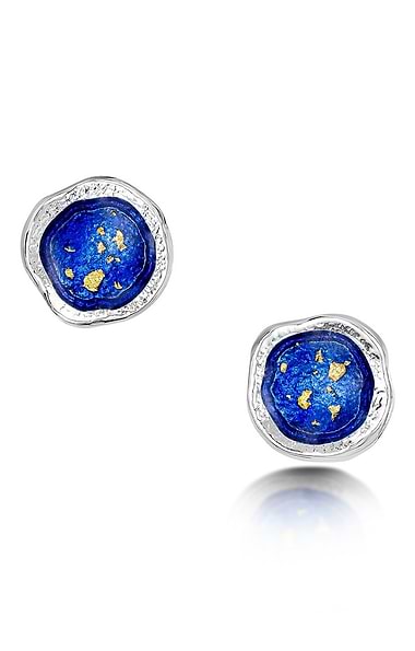 Sheila Fleet Lunar Universe Stud Earrings