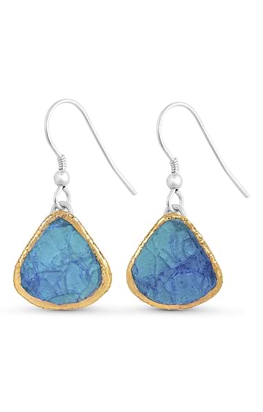 Ladies Handmade Teardrop Earrings