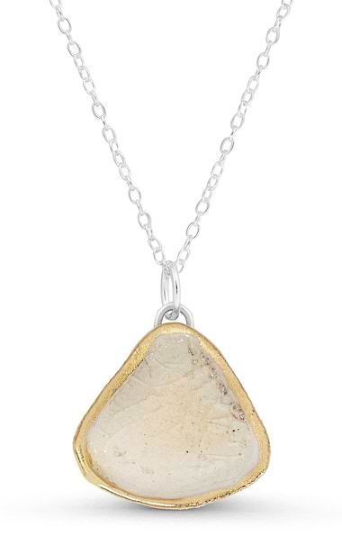 Ladies Handmade Coastal Teardrop Necklace