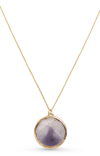 Ladies Handmade Celestial Round Pendant Necklace