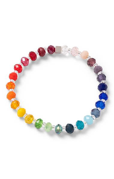 Carrie Elspeth Stellar Crystal Rainbow Bracelet