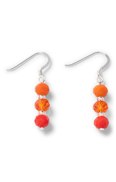 Carrie Elspeth Stellar Crystal Rainbow Earrings
