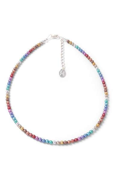 Carrie Elspeth Rainbow Pearl Necklace