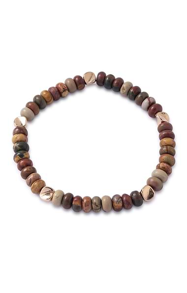 Ladies Carrie Elspeth Natural Jasper Bracelet