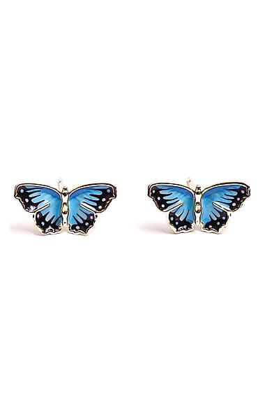 Bill Skinner Butterfly Stud Earrings