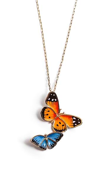 Butterfly Duo Necklace