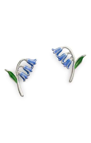 Bill Skinner Bluebell Stud Earrings