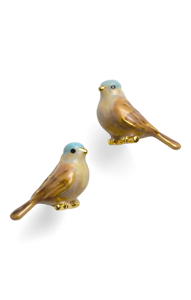 Bill Skinner English Bird Earrings