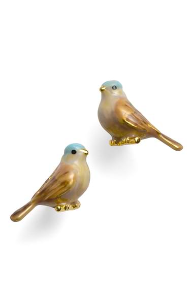 Bill Skinner English Bird Earrings