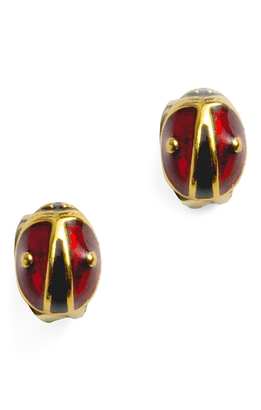 Bill Skinner Ladybird Stud Earrings
