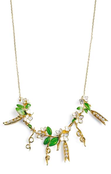 Bill Skinner Peapod Necklace