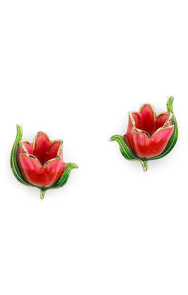 Tulip Stud Earrings