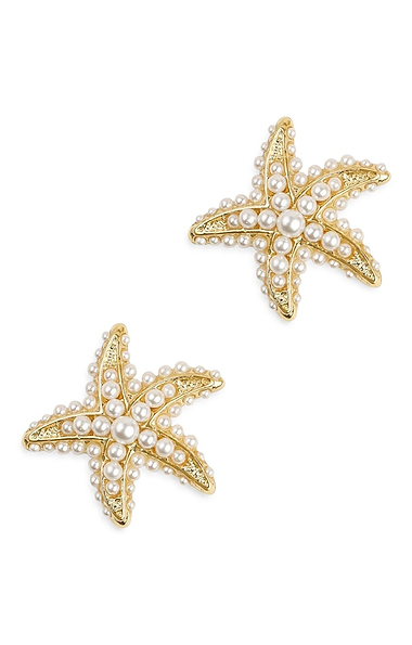 Starfish Stud Earrings